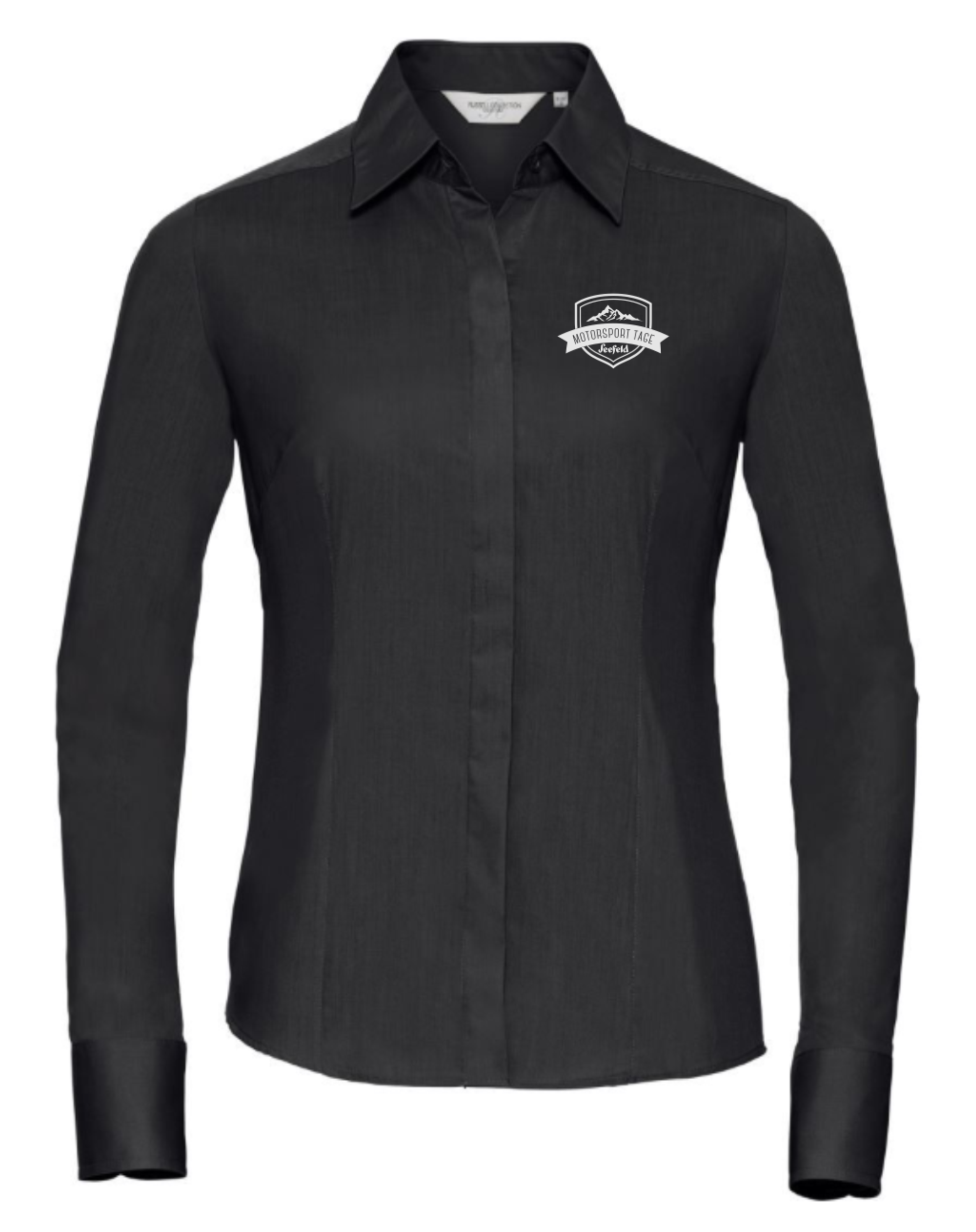 Ladies´ L/S Poly-Cotton Easy Care Fitted Poplin Shirt
